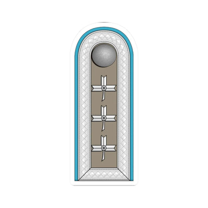 ZNDH časnički namjesnik (Croatia) (Military Rank) STICKER Vinyl Kiss-Cut Decal 2 Inch White - The Sticker Space