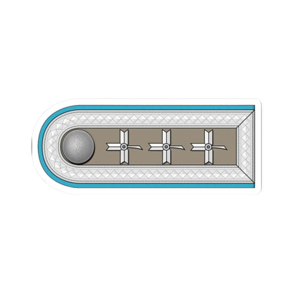 ZNDH Časnički namjesnik h (Croatia) (Military Rank) STICKER Vinyl Kiss-Cut Decal 2 Inch White - The Sticker Space