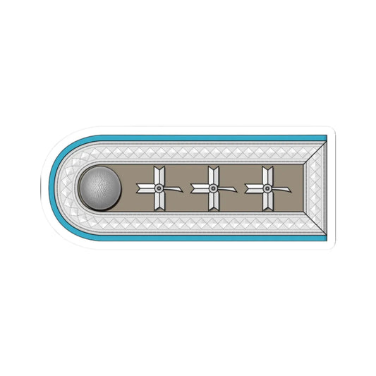 ZNDH Časnički namjesnik h (Croatia) (Military Rank) STICKER Vinyl Kiss-Cut Decal 2 Inch White - The Sticker Space