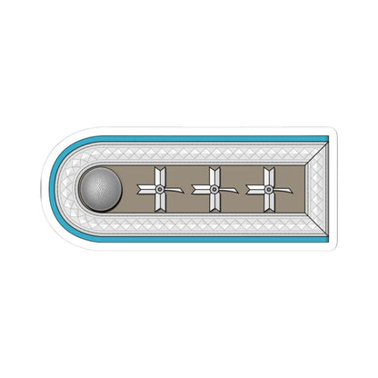 ZNDH Časnički namjesnik h (Croatia) (Military Rank) STICKER Vinyl Kiss-Cut Decal 3 Inch White - The Sticker Space