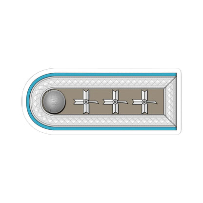 ZNDH Časnički namjesnik h (Croatia) (Military Rank) STICKER Vinyl Kiss-Cut Decal 4 Inch White - The Sticker Space