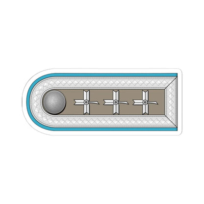 ZNDH Časnički namjesnik h (Croatia) (Military Rank) STICKER Vinyl Kiss-Cut Decal 6 Inch White - The Sticker Space