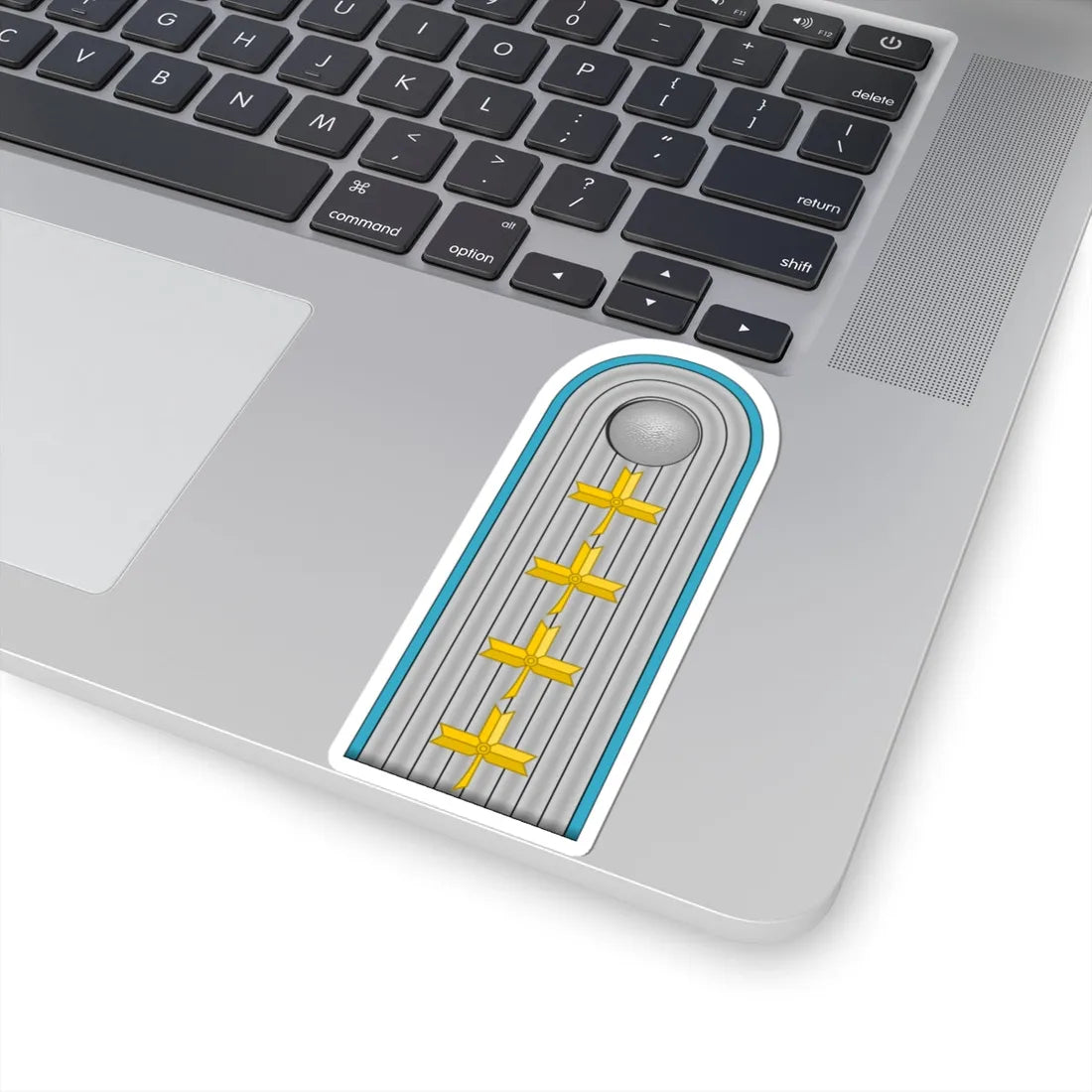 ZNDH nadsatnik (Croatia) (Military Rank) STICKER Vinyl Kiss-Cut Decal - The Sticker Space