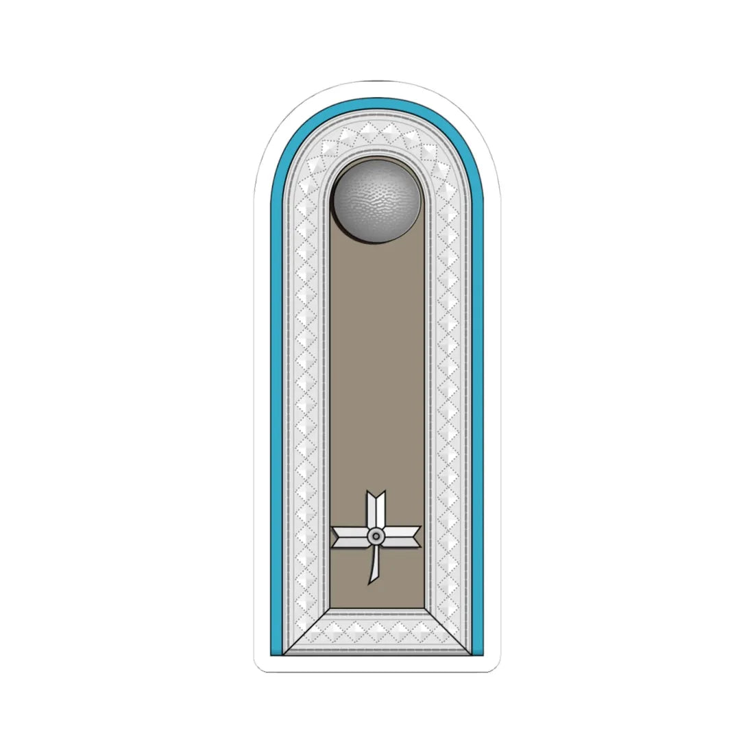ZNDH narednik (Croatia) (Military Rank) STICKER Vinyl Kiss-Cut Decal 4 Inch White - The Sticker Space