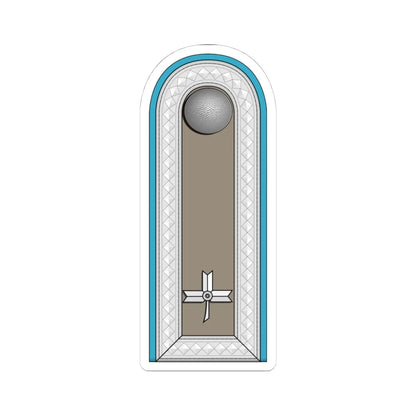 ZNDH narednik (Croatia) (Military Rank) STICKER Vinyl Kiss-Cut Decal 4 Inch White - The Sticker Space