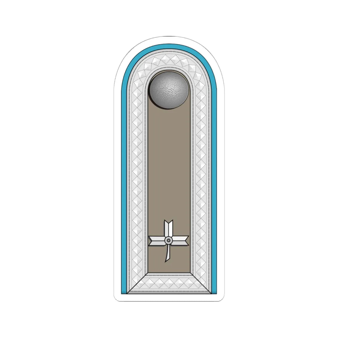 ZNDH narednik (Croatia) (Military Rank) STICKER Vinyl Kiss-Cut Decal 6 Inch White - The Sticker Space