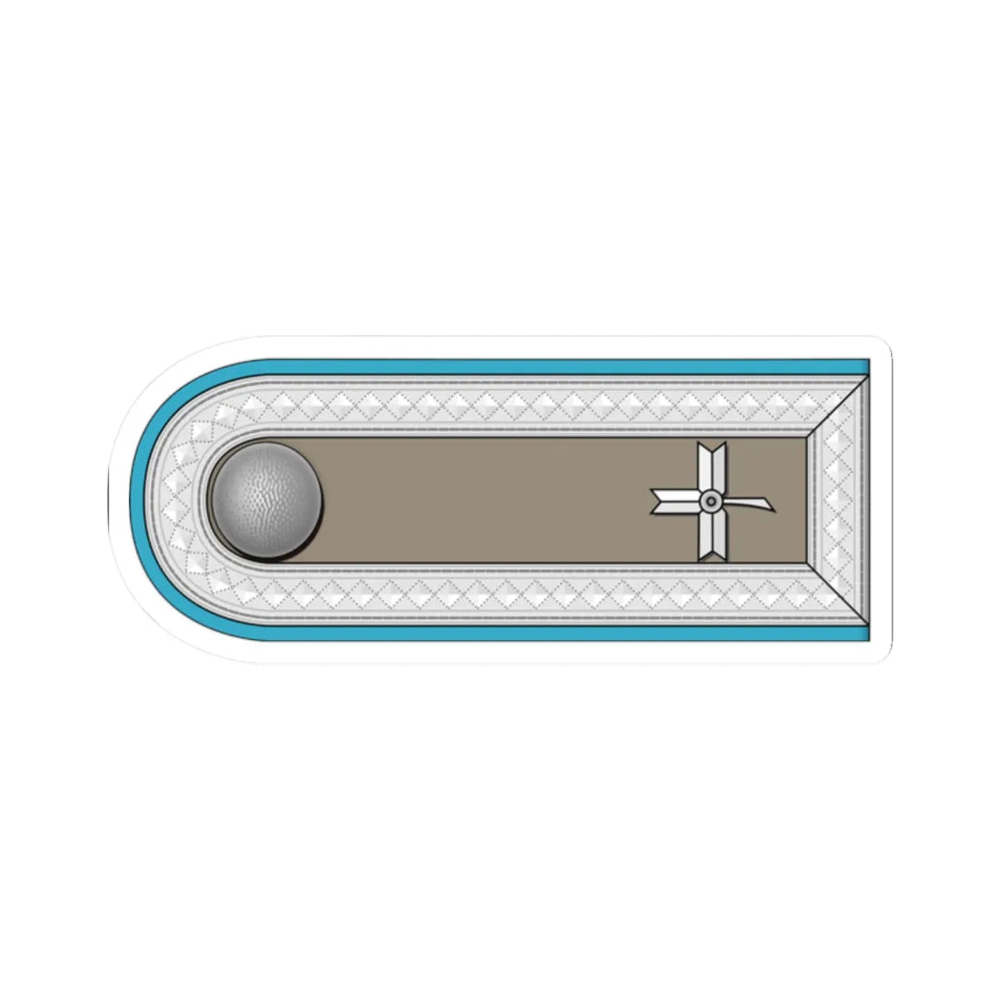 ZNDH Narednik h (Croatia) (Military Rank) STICKER Vinyl Kiss-Cut Decal 2 Inch White - The Sticker Space