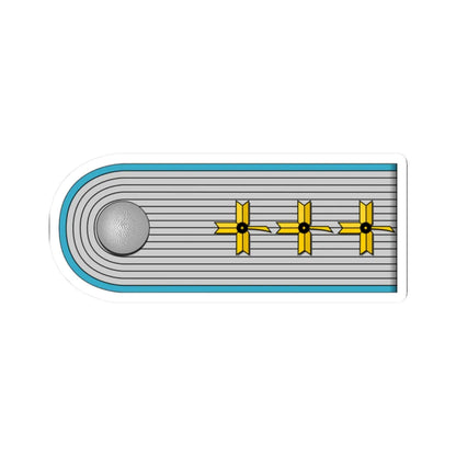 ZNDH Satnik h (Croatia) (Military Rank) STICKER Vinyl Kiss-Cut Decal 2 Inch White - The Sticker Space