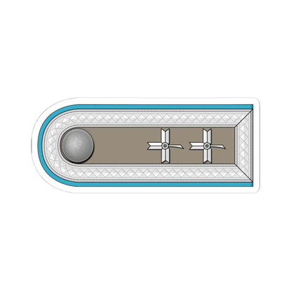 ZNDH Stožerni Narednik h (Croatia) (Military Rank) STICKER Vinyl Kiss-Cut Decal 4 Inch White - The Sticker Space