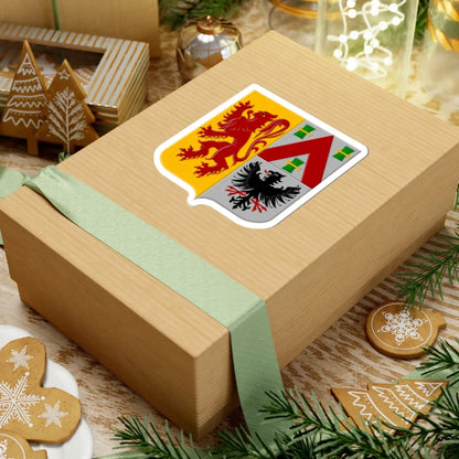 Zoersel wapen (Belgium) (Coat of Arms) STICKER Vinyl Kiss-Cut Decal - The Sticker Space