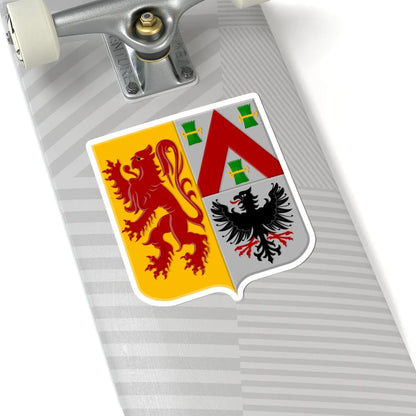 Zoersel wapen (Belgium) (Coat of Arms) STICKER Vinyl Kiss-Cut Decal - The Sticker Space