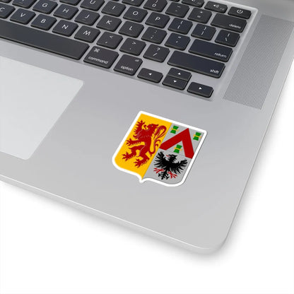Zoersel wapen (Belgium) (Coat of Arms) STICKER Vinyl Kiss-Cut Decal - The Sticker Space