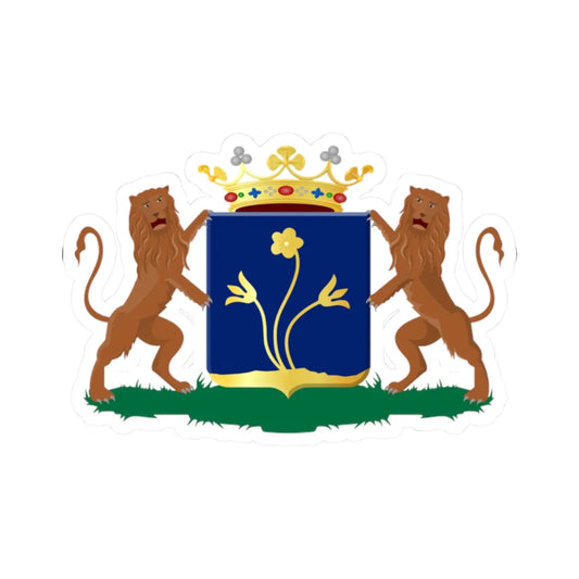 Zoetermeer wapen 1816 (Netherlands) (Coat of Arms) STICKER Vinyl Kiss-Cut Decal 2 Inch White - The Sticker Space