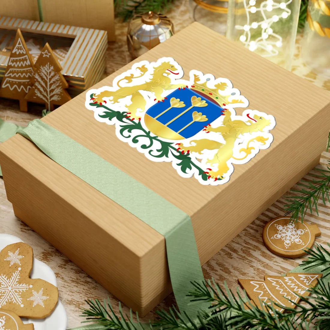 Zoetermeer wapen (Netherlands) (Coat of Arms) STICKER Vinyl Kiss-Cut Decal - The Sticker Space