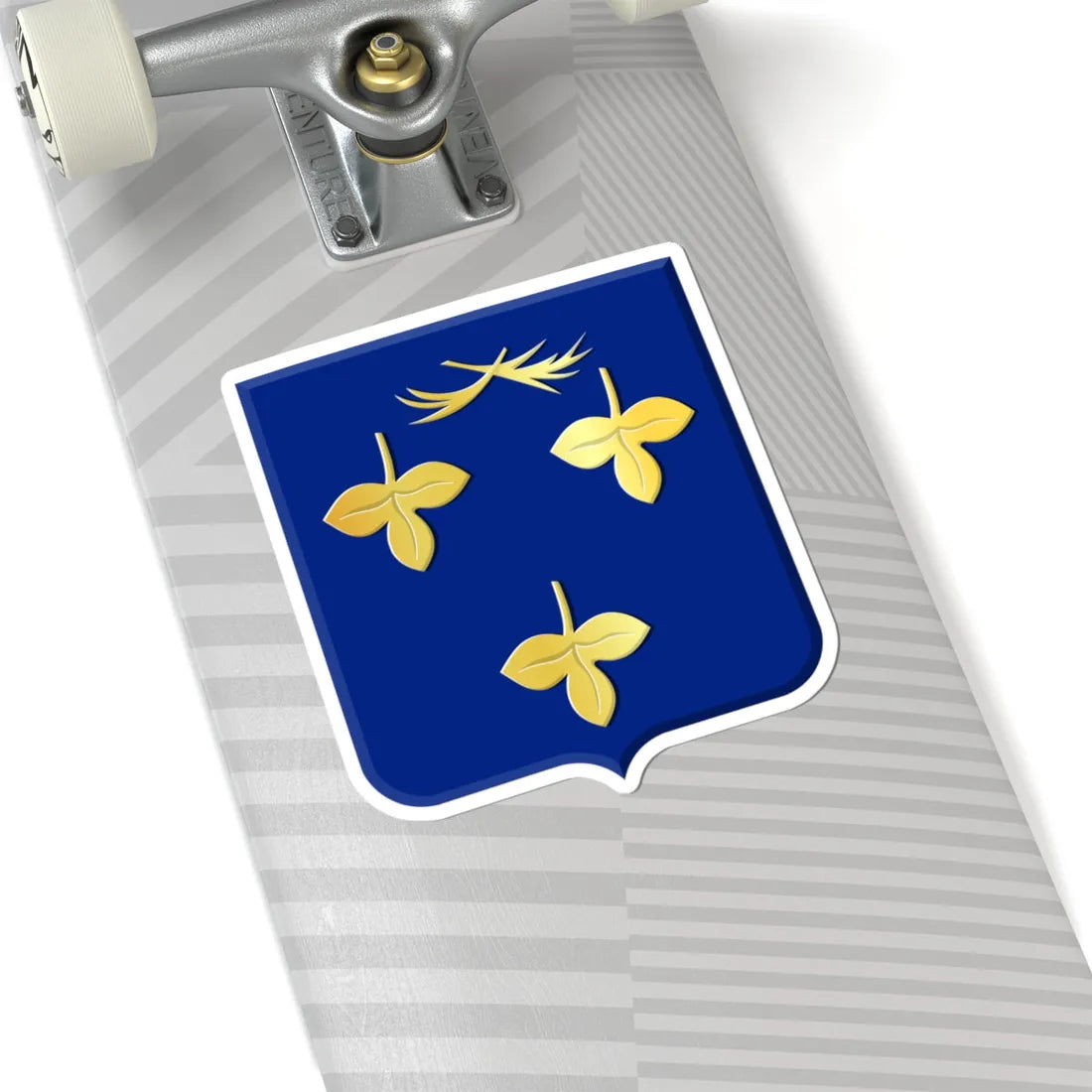 Zoeterwoude wapen (Netherlands) (Coat of Arms) STICKER Vinyl Kiss-Cut Decal - The Sticker Space