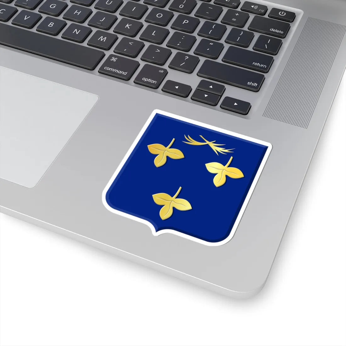 Zoeterwoude wapen (Netherlands) (Coat of Arms) STICKER Vinyl Kiss-Cut Decal - The Sticker Space