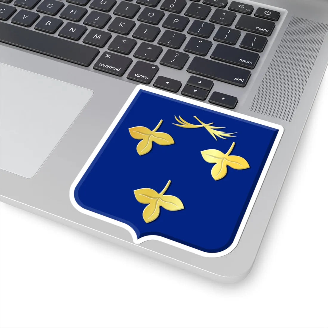 Zoeterwoude wapen (Netherlands) (Coat of Arms) STICKER Vinyl Kiss-Cut Decal - The Sticker Space