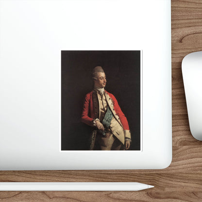 ZOFFANY, Johann - Prince Ernest Gottlob Albert of Mecklenburg-Strelitz (Artwork) STICKER Vinyl Die-Cut Decal-The Sticker Space