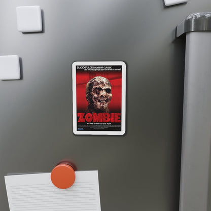 ZOMBI 2 (BLU-RAY RELEASE) 1979 Movie Poster - Refrigerator Magnet-The Sticker Space