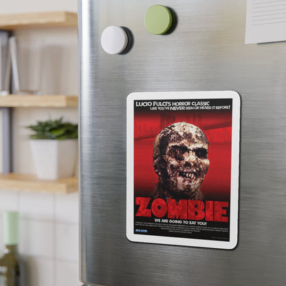 ZOMBI 2 (BLU-RAY RELEASE) 1979 Movie Poster - Refrigerator Magnet-The Sticker Space