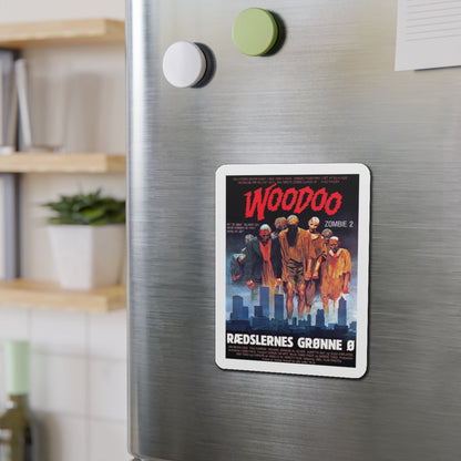 ZOMBI 2 (DANISH) 1979 Movie Poster - Refrigerator Magnet-The Sticker Space