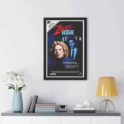 ZOMBIE HIGH 1987 - Framed Movie Poster - The Sticker Space