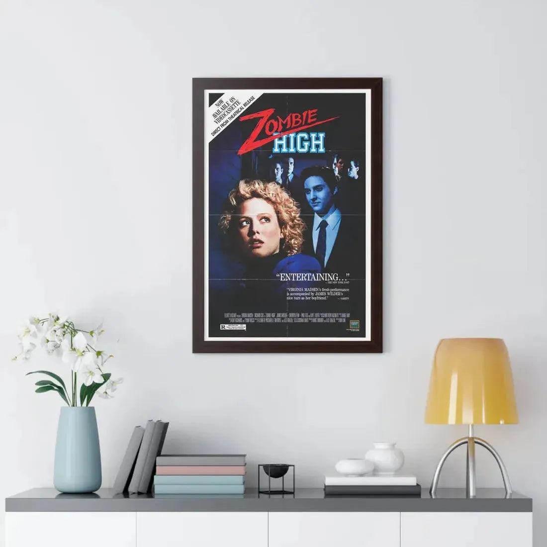 ZOMBIE HIGH 1987 - Framed Movie Poster - The Sticker Space