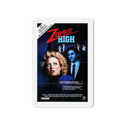 ZOMBIE HIGH 1987 Movie Poster - Refrigerator Magnet 4 Inch - The Sticker Space