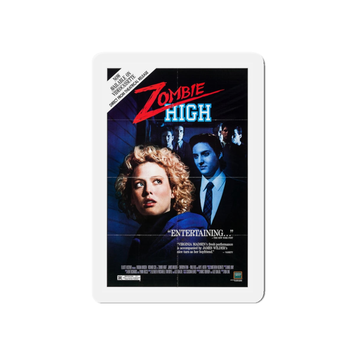 ZOMBIE HIGH 1987 Movie Poster - Refrigerator Magnet