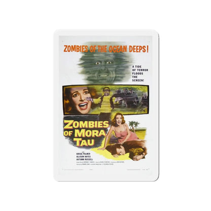 ZOMBIES OF MORA TAU 1957 Movie Poster - Refrigerator Magnet 4 Inch - The Sticker Space