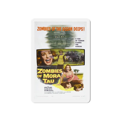 ZOMBIES OF MORA TAU 1957 Movie Poster - Refrigerator Magnet 6 Inch - The Sticker Space