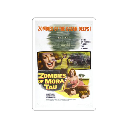 ZOMBIES OF MORA TAU 1957 Movie Poster STICKER Vinyl Die-Cut Decal 2 Inch - The Sticker Space