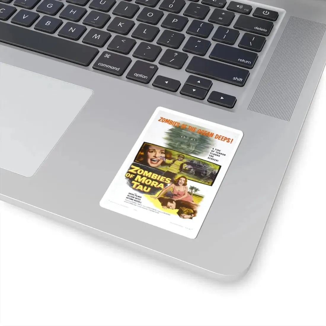 ZOMBIES OF MORA TAU 1957 Movie Poster - STICKER Vinyl Kiss-Cut Decal - The Sticker Space