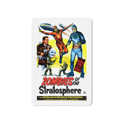 ZOMBIES OF THE STRATOSPHERE 1952 Movie Poster - Refrigerator Magnet 4 Inch - The Sticker Space