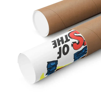 ZOMBIES OF THE STRATOSPHERE 1952 - Paper Movie Poster - The Sticker Space