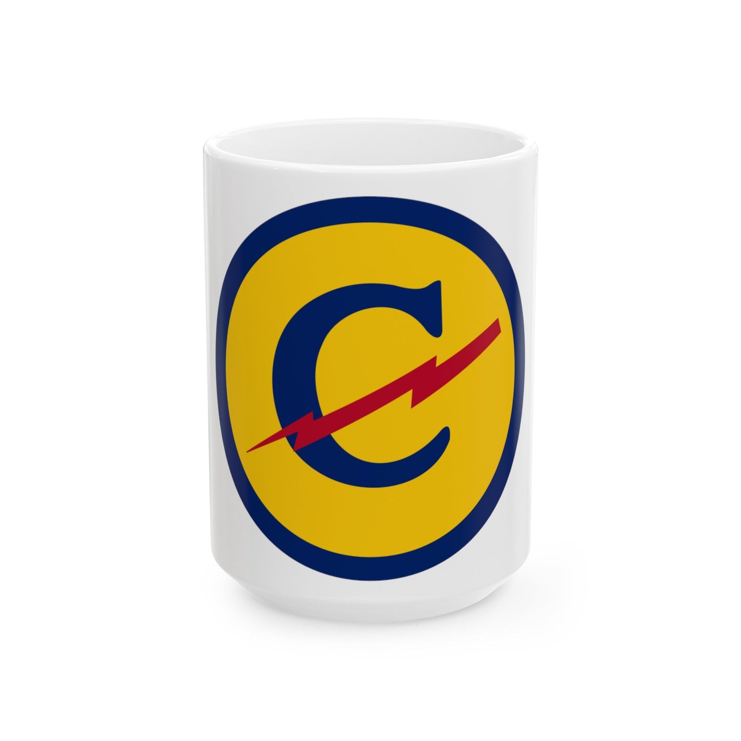 Zone Constabulary Forces of the European Theater (U.S. Army) White Coffee Mug-15oz-The Sticker Space