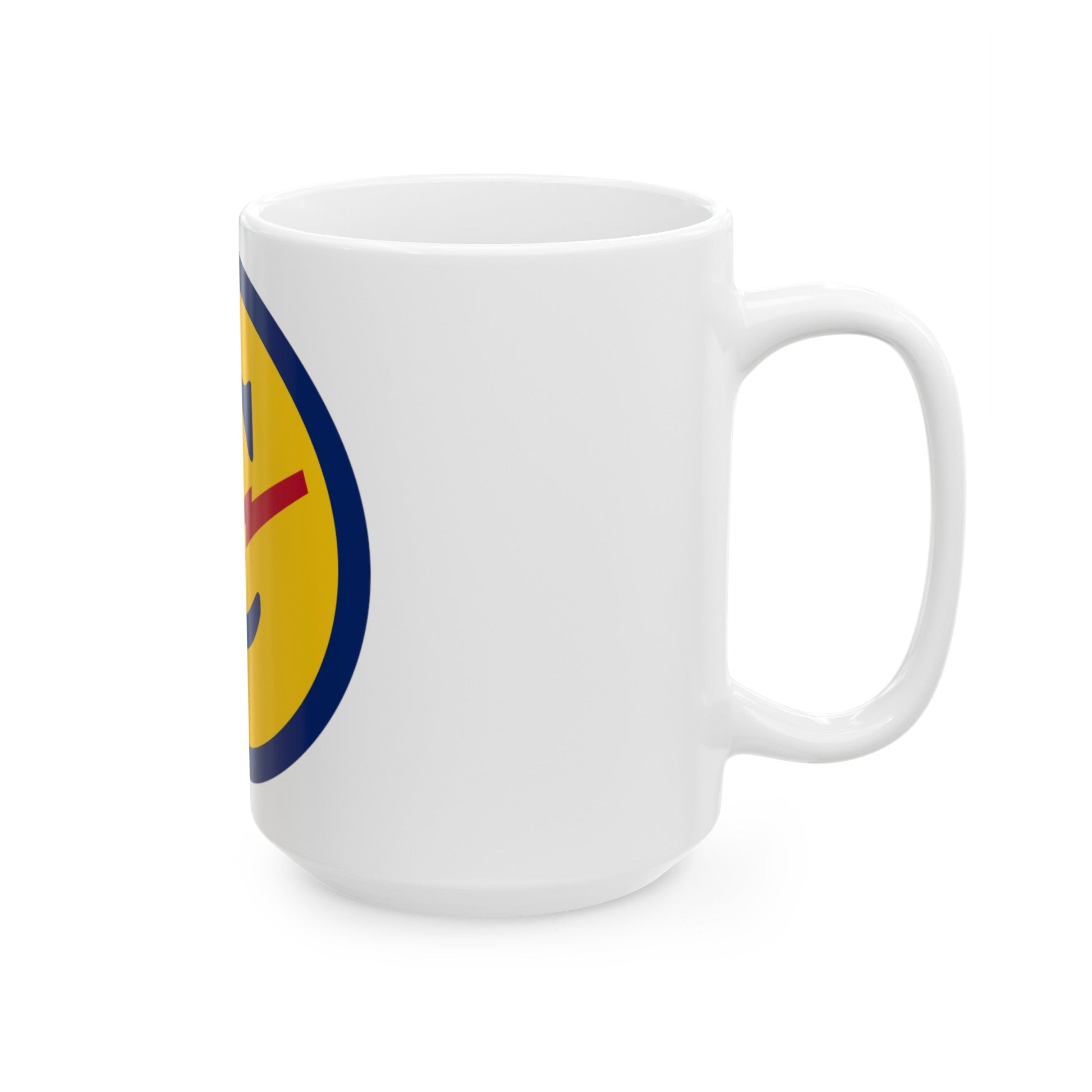 Zone Constabulary Forces of the European Theater (U.S. Army) White Coffee Mug-The Sticker Space