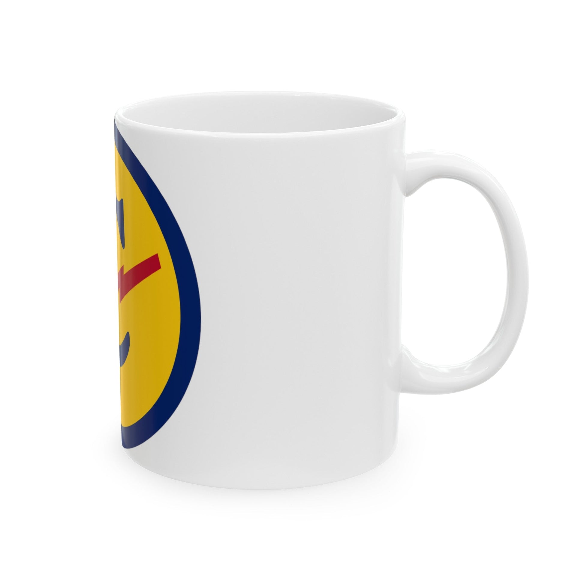 Zone Constabulary Forces of the European Theater (U.S. Army) White Coffee Mug-The Sticker Space