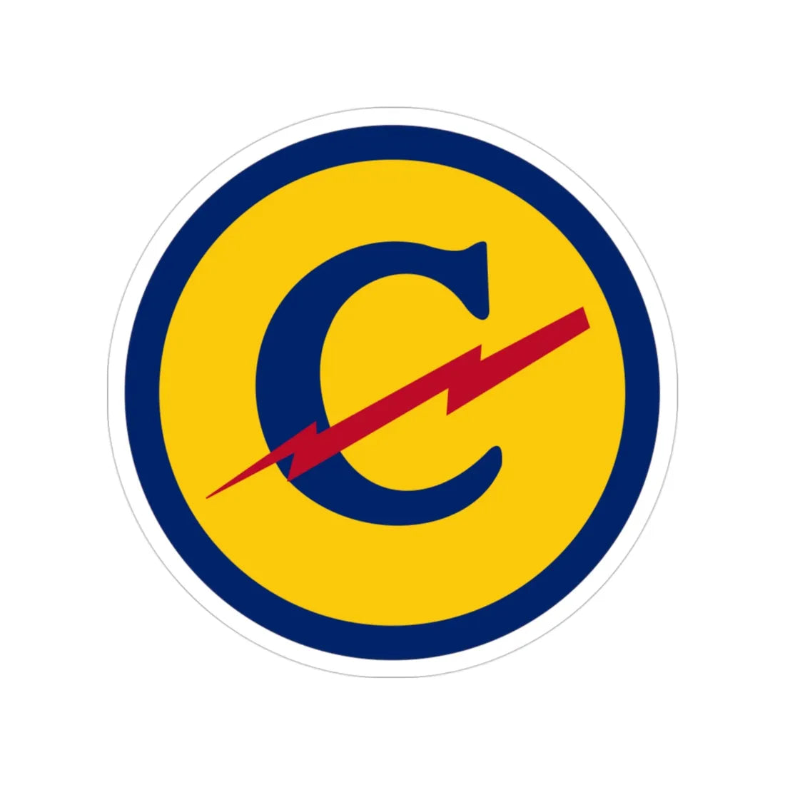 Zone Constabulary Forces of the European Theater (U.S. Army) Transparent STICKER Die-Cut Vinyl Decal 3 Inch - The Sticker Space