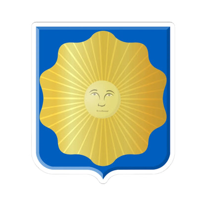 Zonhoven wapen (Belgium) (Coat of Arms) STICKER Vinyl Kiss-Cut Decal 3 Inch White - The Sticker Space