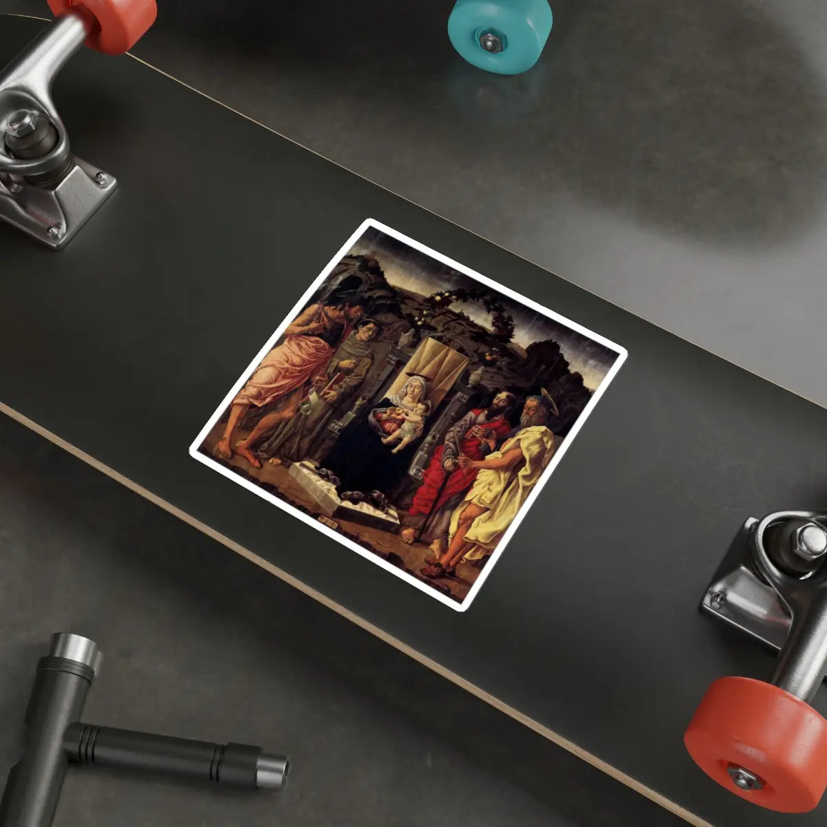 SKU:20039707074671882059 Sticker types:White Shape:Die-Cut Sizes:6" × 6"