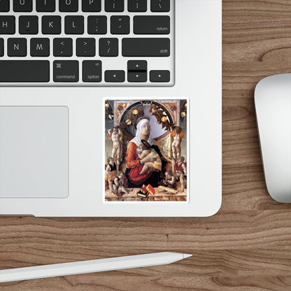 ZOPPO, Marco - Madonna and Child with Angels (Artwork) STICKER Vinyl Die-Cut Decal-The Sticker Space