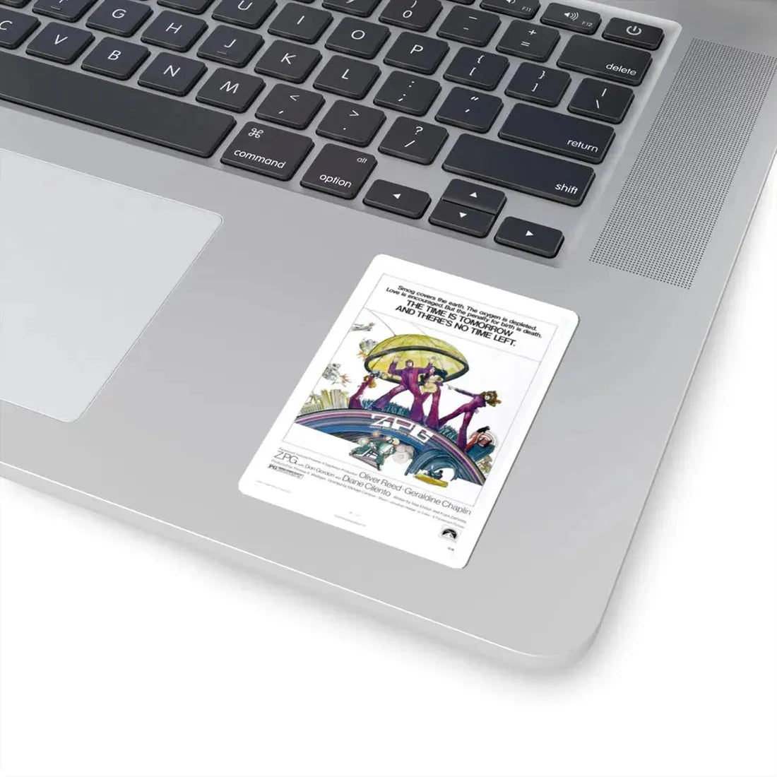 ZPG 1972 Movie Poster - STICKER Vinyl Kiss-Cut Decal - The Sticker Space