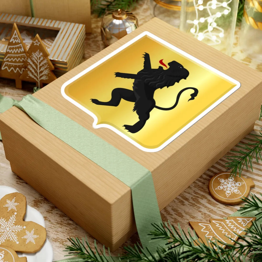 Zuid Scharwoude-wapen (Netherlands) (Coat of Arms) STICKER Vinyl Kiss-Cut Decal - The Sticker Space