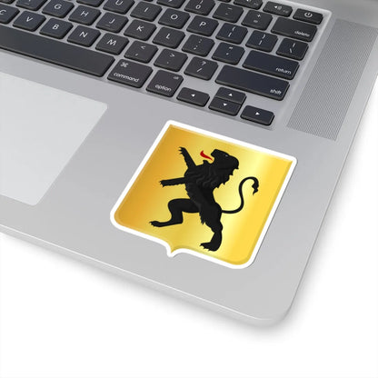 Zuid Scharwoude-wapen (Netherlands) (Coat of Arms) STICKER Vinyl Kiss-Cut Decal - The Sticker Space