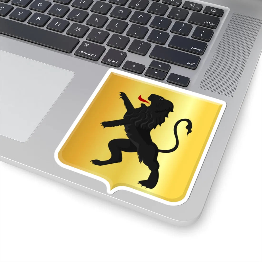 Zuid Scharwoude-wapen (Netherlands) (Coat of Arms) STICKER Vinyl Kiss-Cut Decal - The Sticker Space