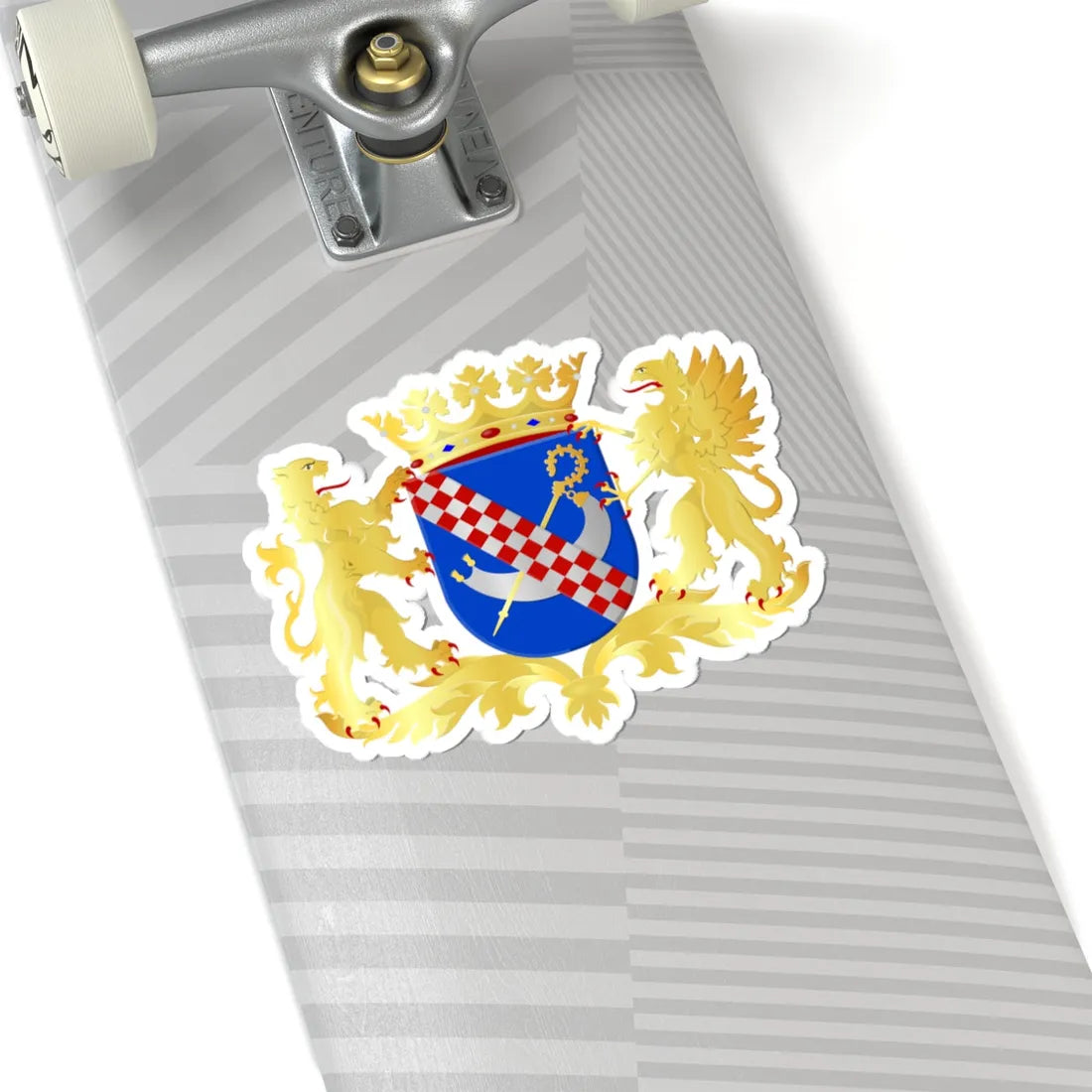 Zuidhorn wapen (Netherlands) (Coat of Arms) STICKER Vinyl Kiss-Cut Decal - The Sticker Space