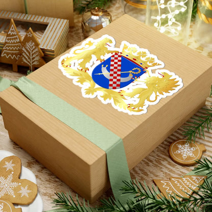 Zuidhorn wapen (Netherlands) (Coat of Arms) STICKER Vinyl Kiss-Cut Decal - The Sticker Space