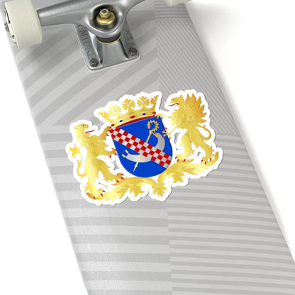 Zuidhorn wapen (Netherlands) (Coat of Arms) STICKER Vinyl Kiss-Cut Decal - The Sticker Space
