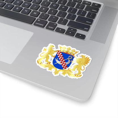 Zuidhorn wapen (Netherlands) (Coat of Arms) STICKER Vinyl Kiss-Cut Decal - The Sticker Space